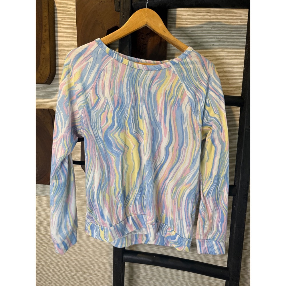 Kikit Lounge Set Long Sleeve Top Shorts Sleepwear Medium - Picture 3 of 6
